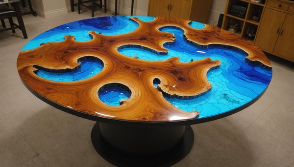 Créez votre table époxy sur mesure : design et qualité au rendez-vous